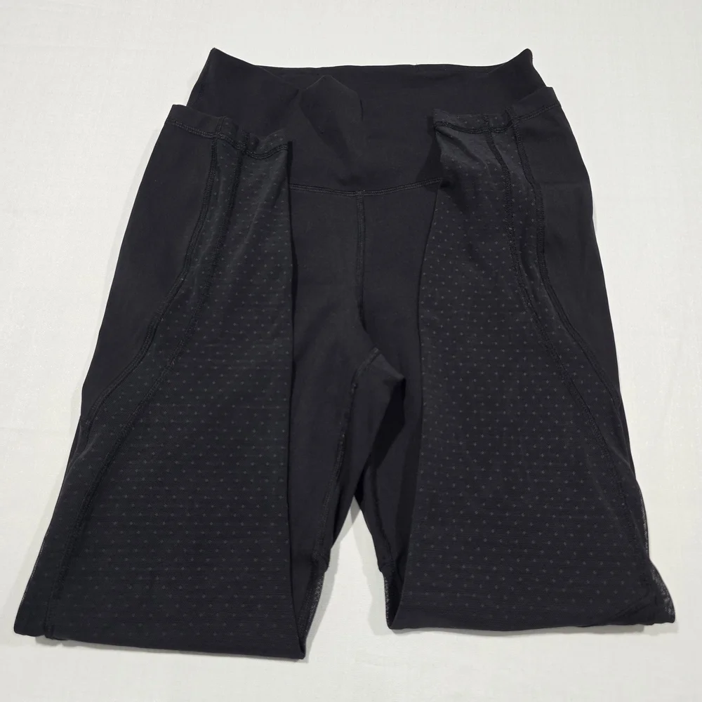 Lululemon Revitalize Black Crop Leggings Womens Size 6 - Picture 3 of 14